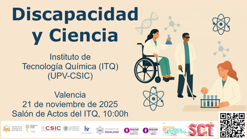 Cartel jornada Discapacidad y Ciencia 2025